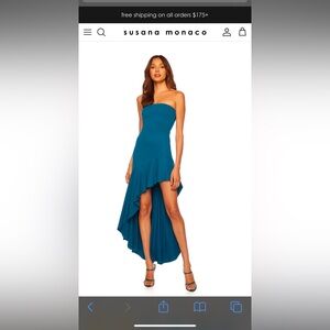 Susana Monaco: size L bandeau top with a beautiful flowing bottom.